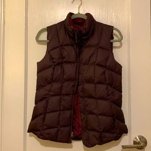 Eddie Bauer Down Puffer Vest Size XS